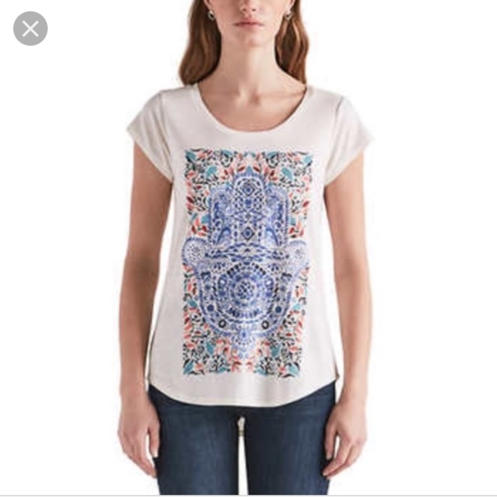 Lucky Brand Hamsa t-shirt. New with tags